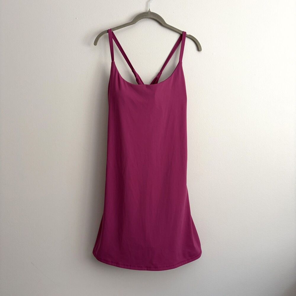 Halara Softly Zero Plush Active Dress Magenta Pink Size XL Pickleball Athleisure